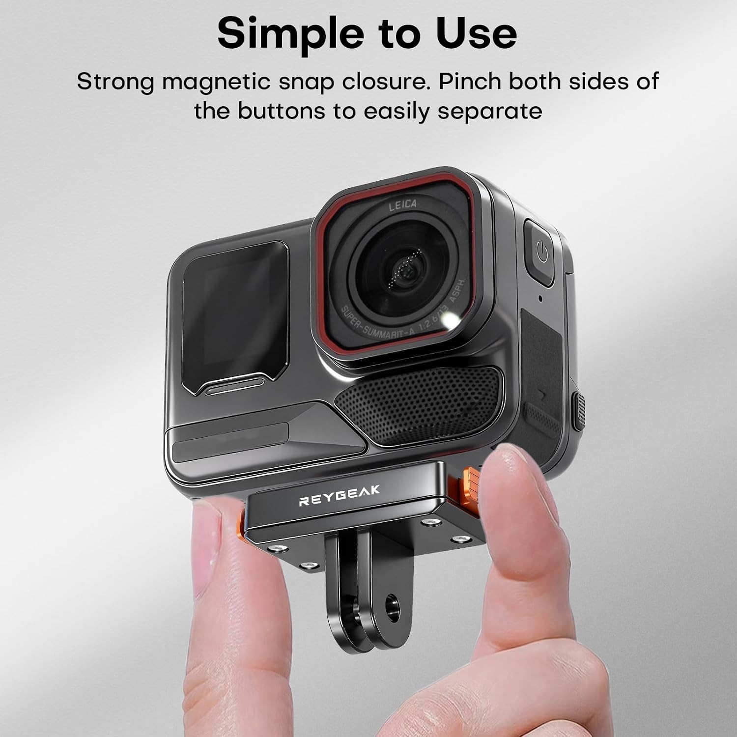 Magnetic Quick Release Mount for Insta360 X5/Ace Pro & Accessories - One Pack