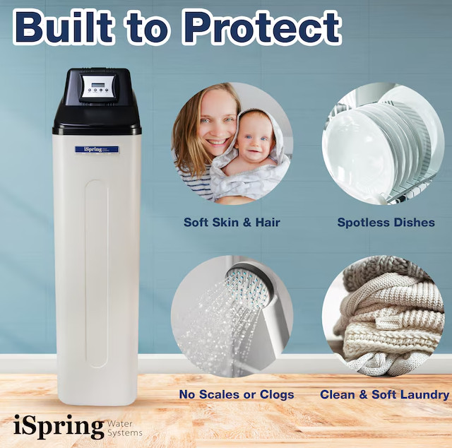 Whole House Water Softener 45000 Grain Salt Based System New Authentic