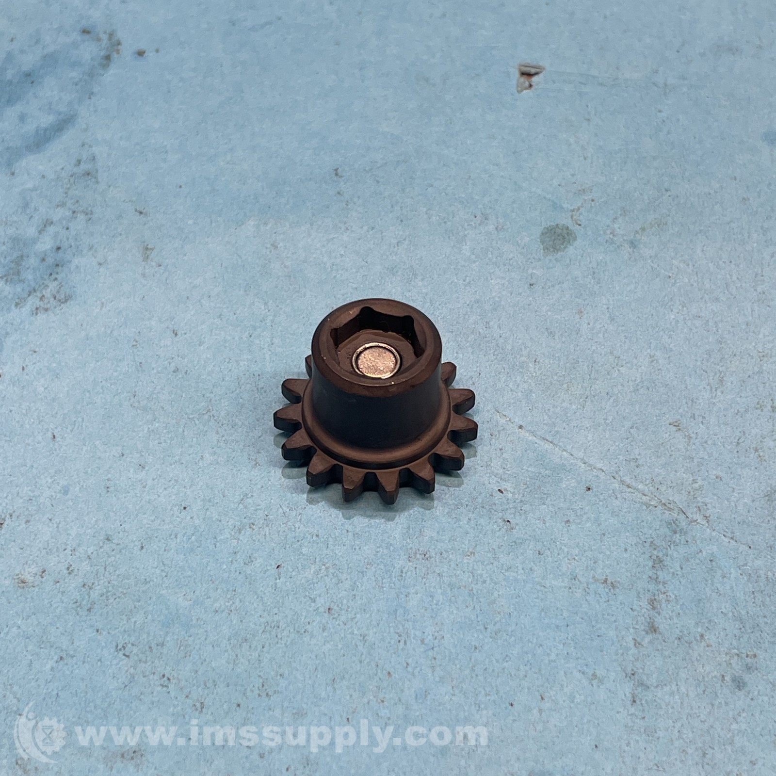 1 inch x 1 inch x 1 inch Steel 15 Tooth Spur Gear FNIP