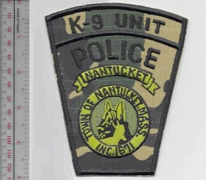 K-9 Police Massachusetts  Nantucket Police Department Canine Unit NO TARIFF