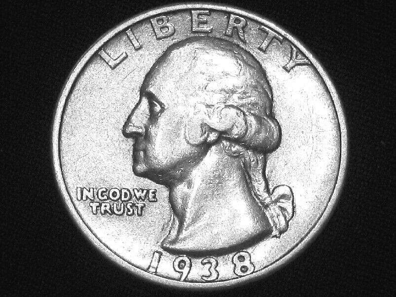 1938-S Washington Quarter --- Almost Uncirculated