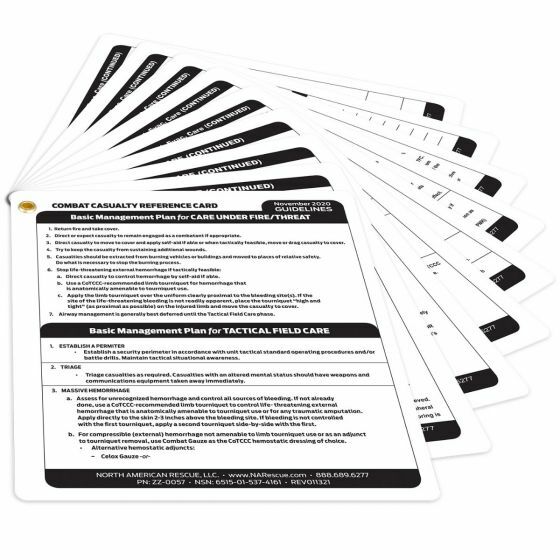 2024 NAR Combat Casualty Reference Cards