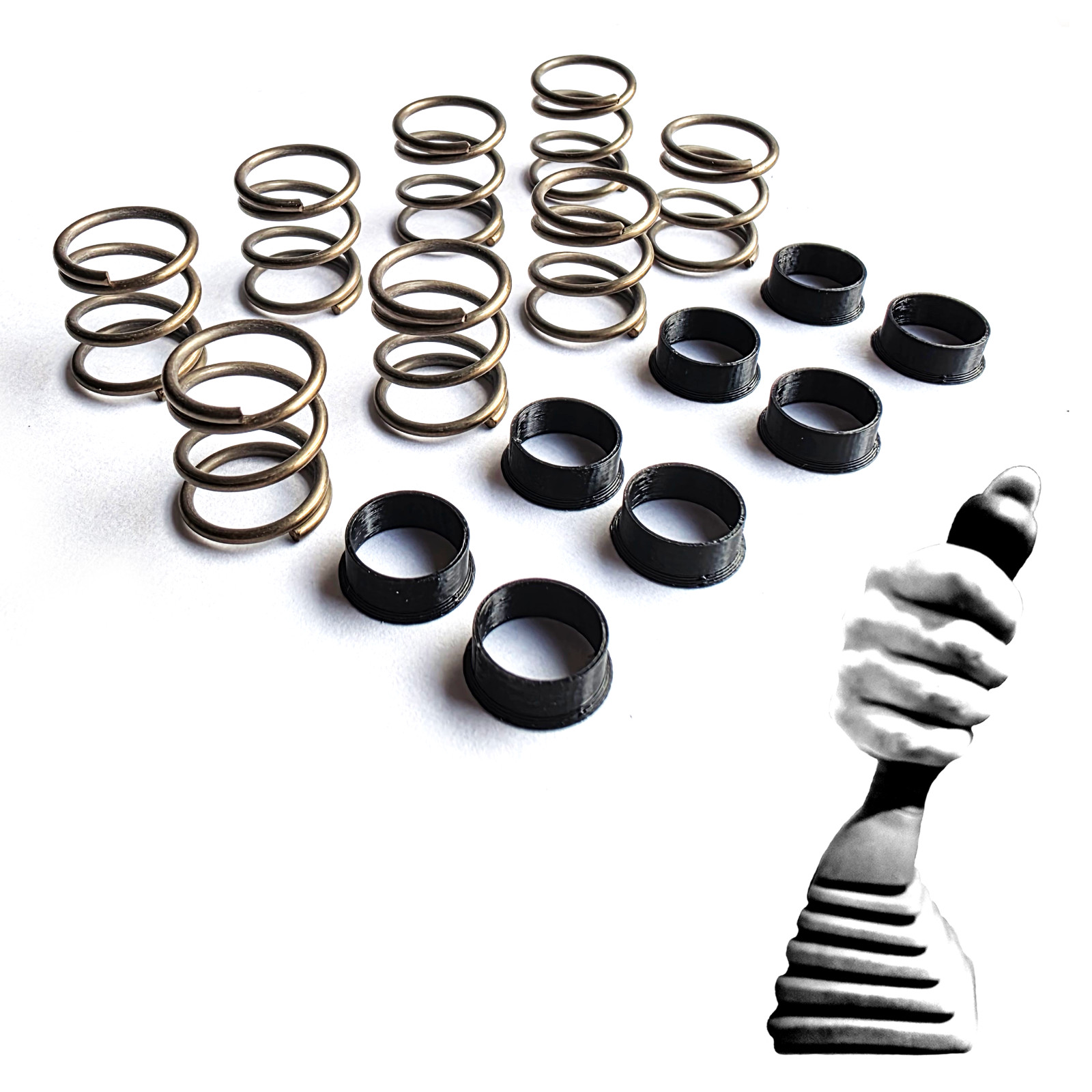 Spring Pilot SP66 Gen2 Pilot Joystick Spring Mod Kit – Skid Steer & Excavator
