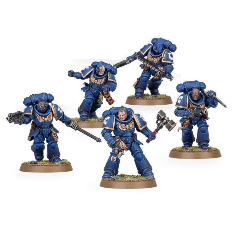 5x Assault Intercessor Squad - Warhammer 40k - New on Sprue - US Import Tax Paid