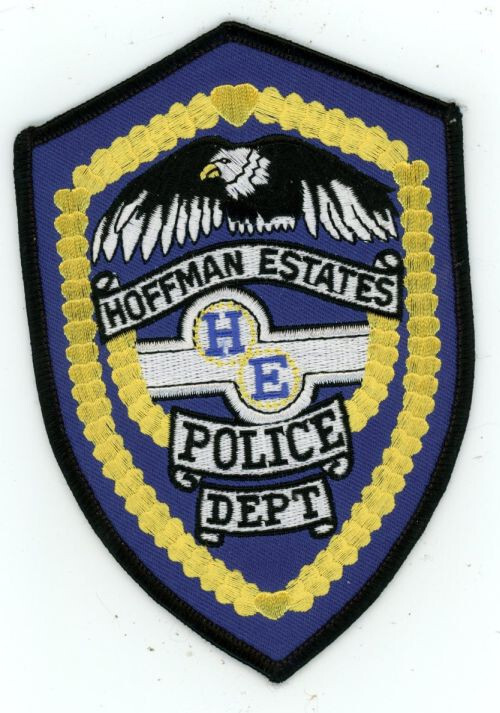 ILLINOIS IL HOFFMAN ESTATES POLICE NICE SHOULDER PATCH SHERIFF