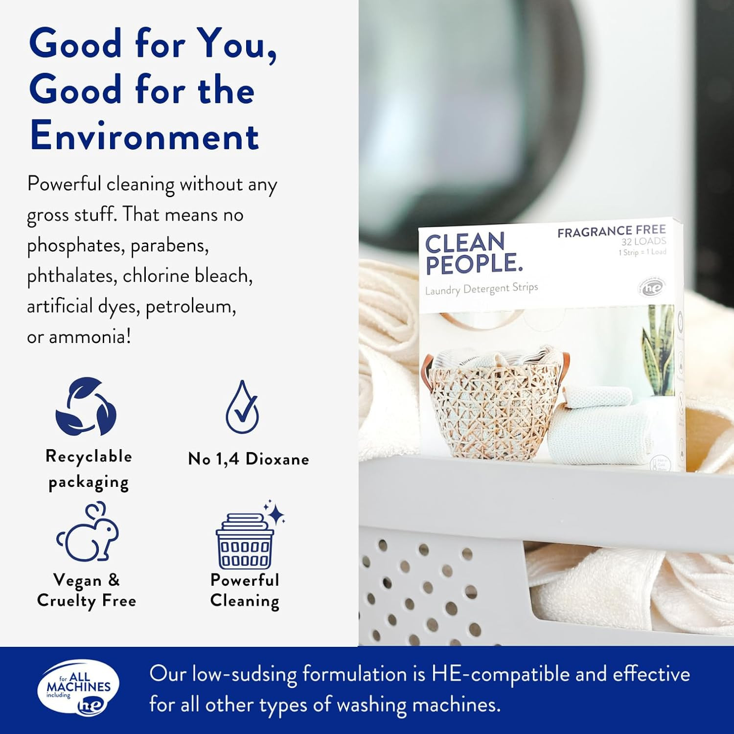 Laundry Detergent Sheets - Laundry Soap - Ultra Concentrated, Recyclable Packagi