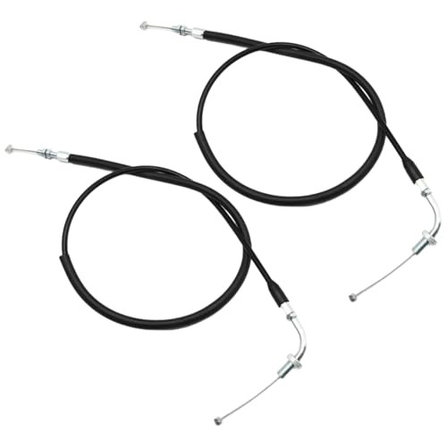2 Pcs 17920-MEG-000 Push Pull Throttle Cable, Replacement for Honda Shadow