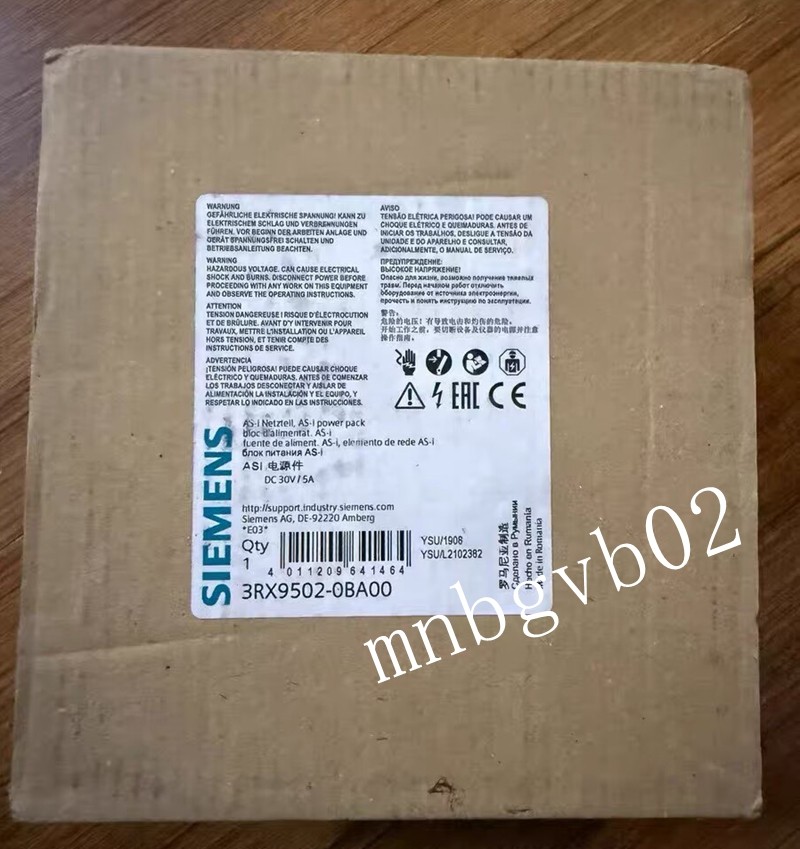 1PC New Siemens 3RX95020BA00 Power Supply 3RX9502-0BA00