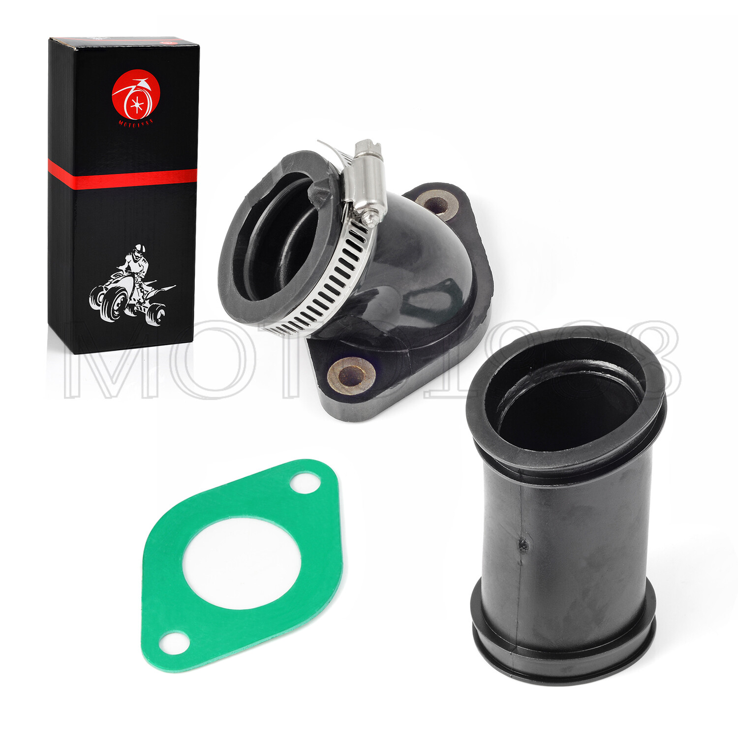 Rubber Airbox & Carburetor intake manifold boot for Arctic Cat 250 300 1998-2005