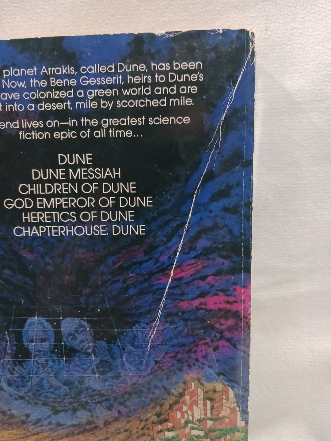 Chapterhouse Dune Frank Herbert 1986 Berkley TPB First Edition 1st Printing Vtg