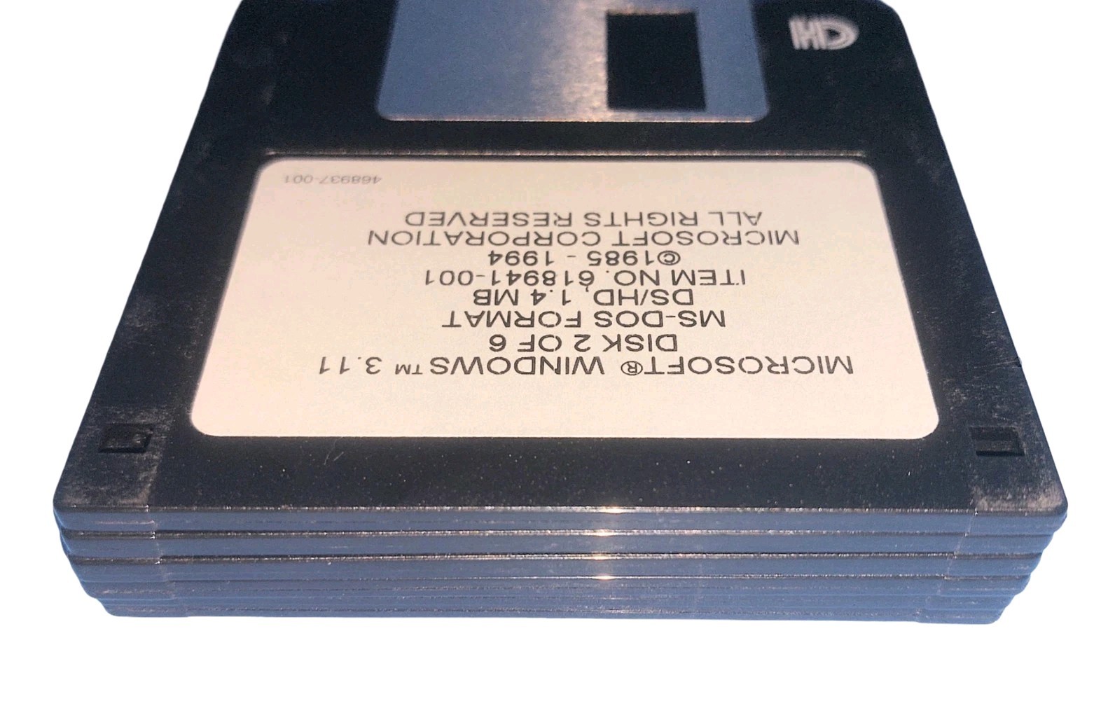 Microsoft Windows 3.11 Operating System Software 3.5" Floppy Disk 1993 Lot Of 6