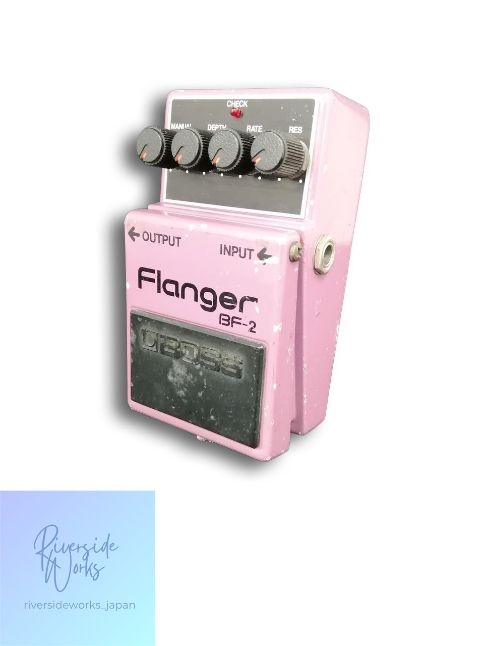 BOSS BF-2 Flanger Effects Pedal  Black Screws Used JP