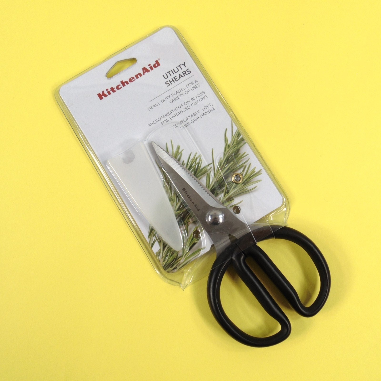 KitchenAid Kitchen Scissors Utility Shears Micro-Serrated Stainless-Steel Blades