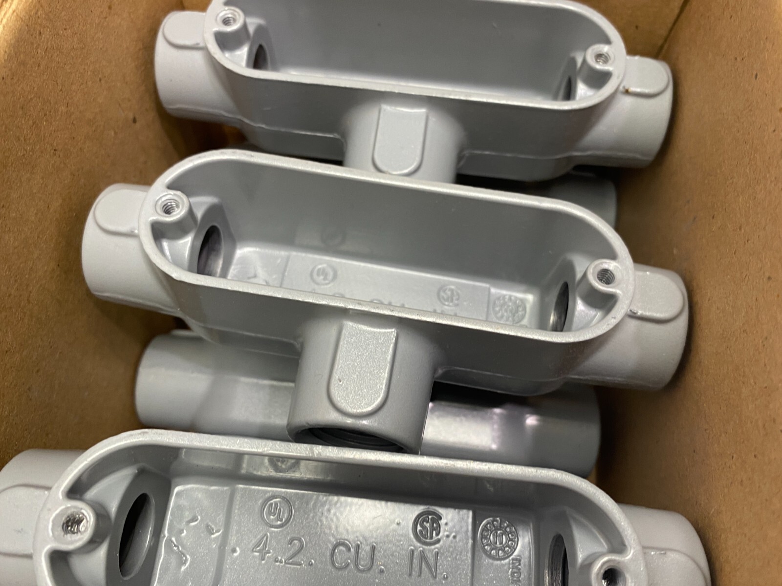 EGS Appleton APP T50-A Form 85 Aluminum Conduit Body 1/2" BOX OF 10