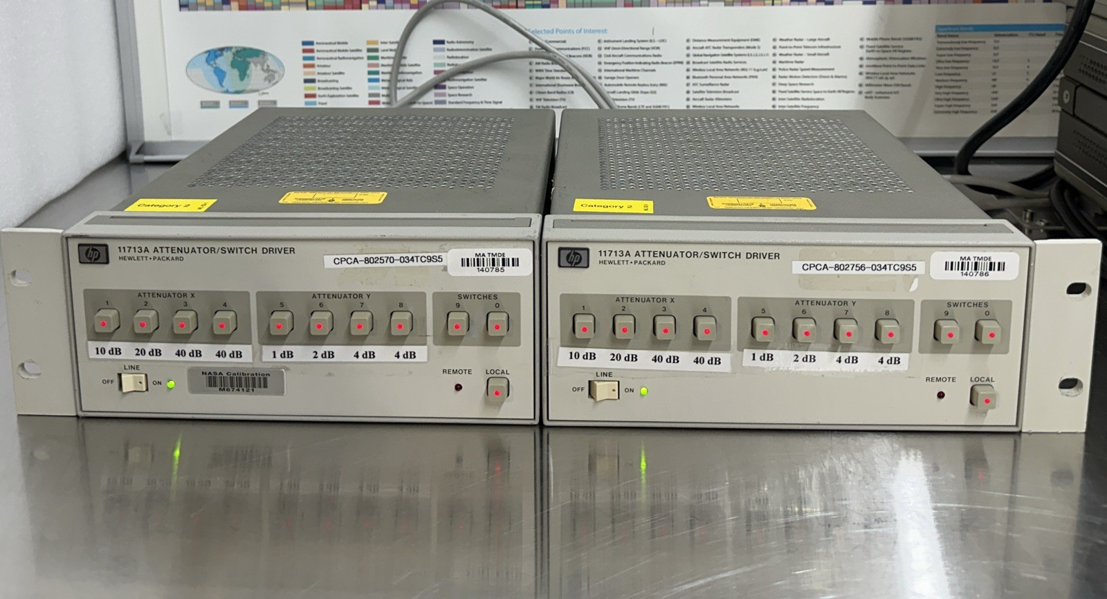 Keysight / Agilent 11713A Attenuator / Switch Driver