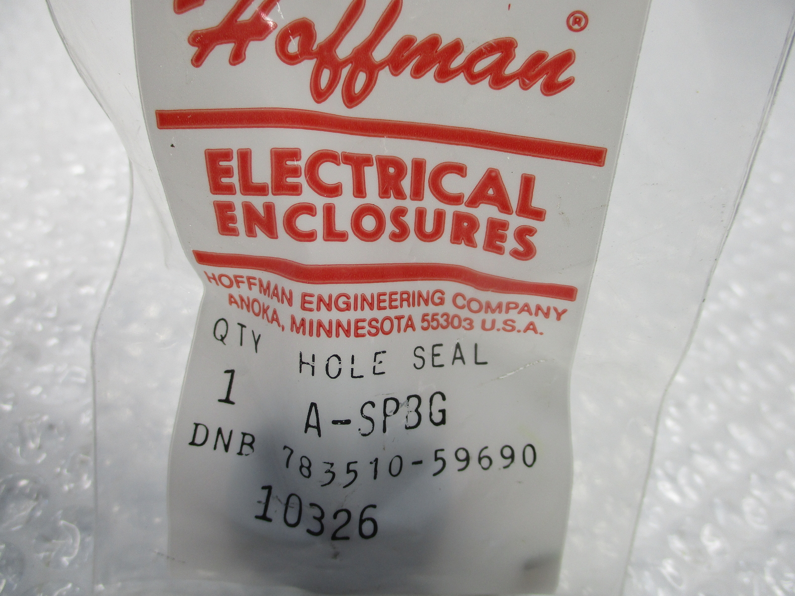 HOFFMAN A-SPBG HOLE SEALS NSMP