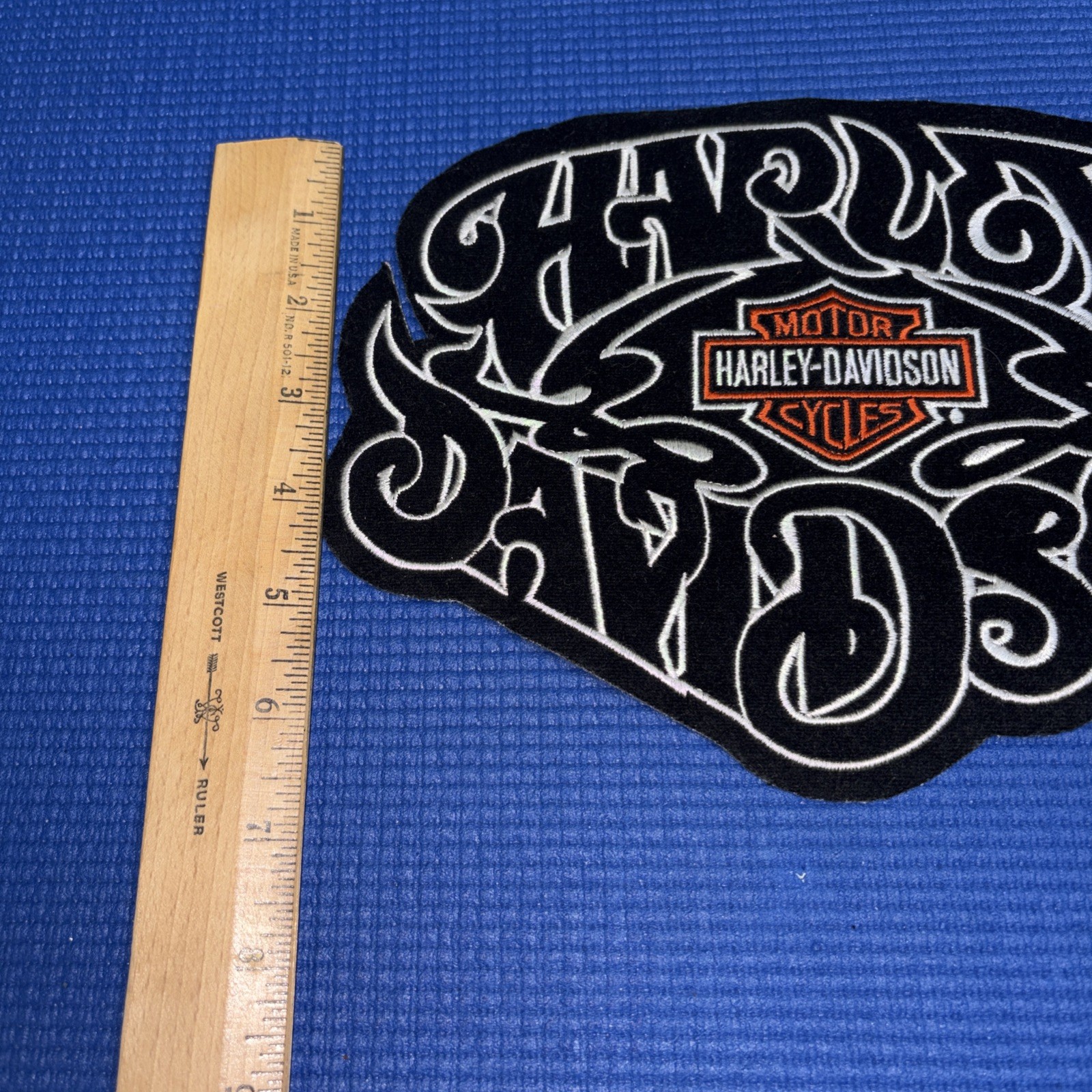 Harley Davidson Patch Black Velvet Global Product