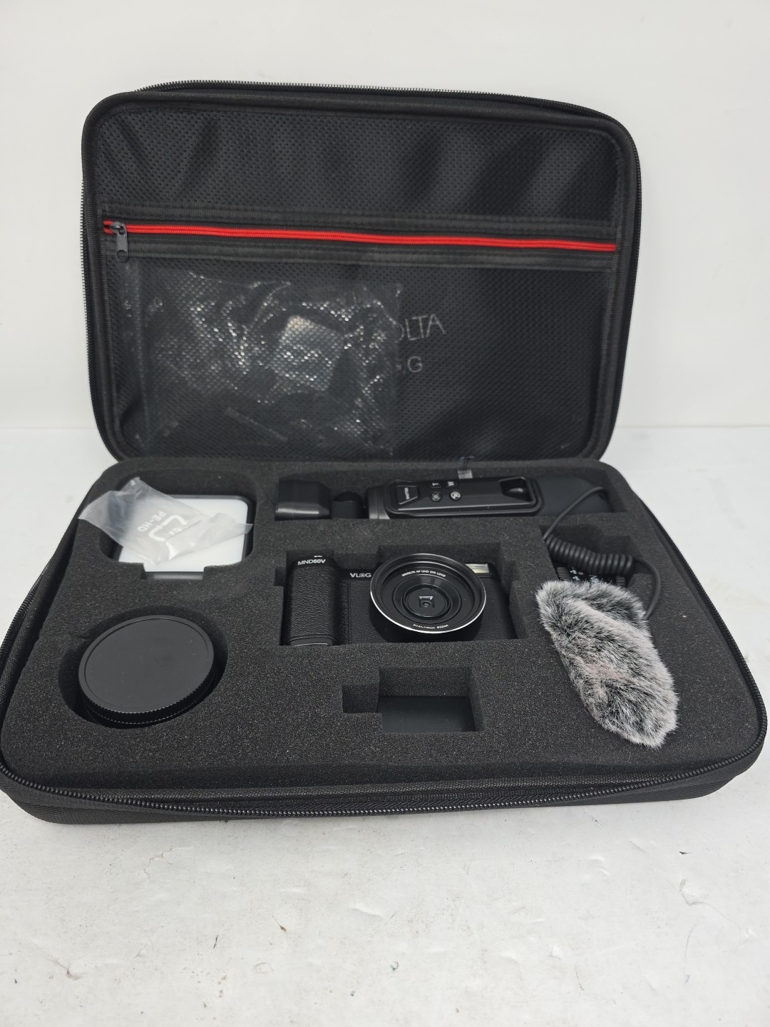 For Parts P64MP 4K VLOG Camera Kit – Digital  Camcorder with Tripod, Remot...