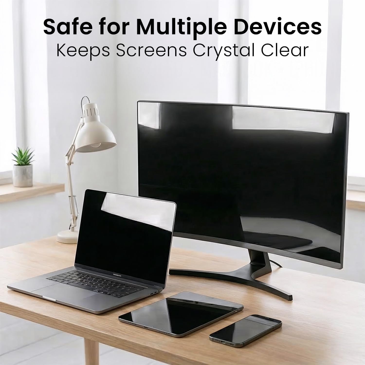 Screen Cleaner Spray - TV Screen Cleaner Spray and Microfiber Cloth kit, Compute