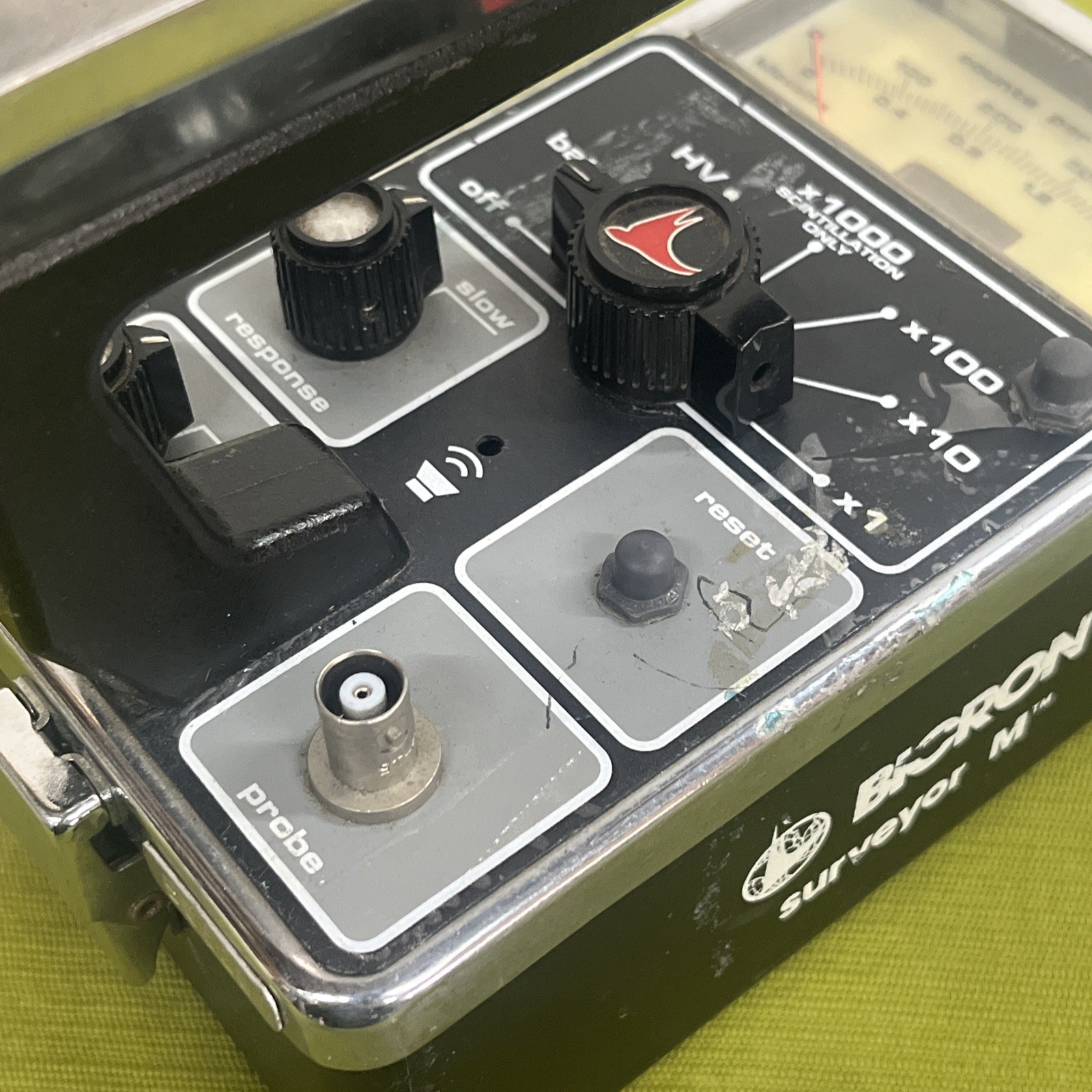 Bicron Surveyor Meter Model MS with Scaler (For Parts Only- read the notes)