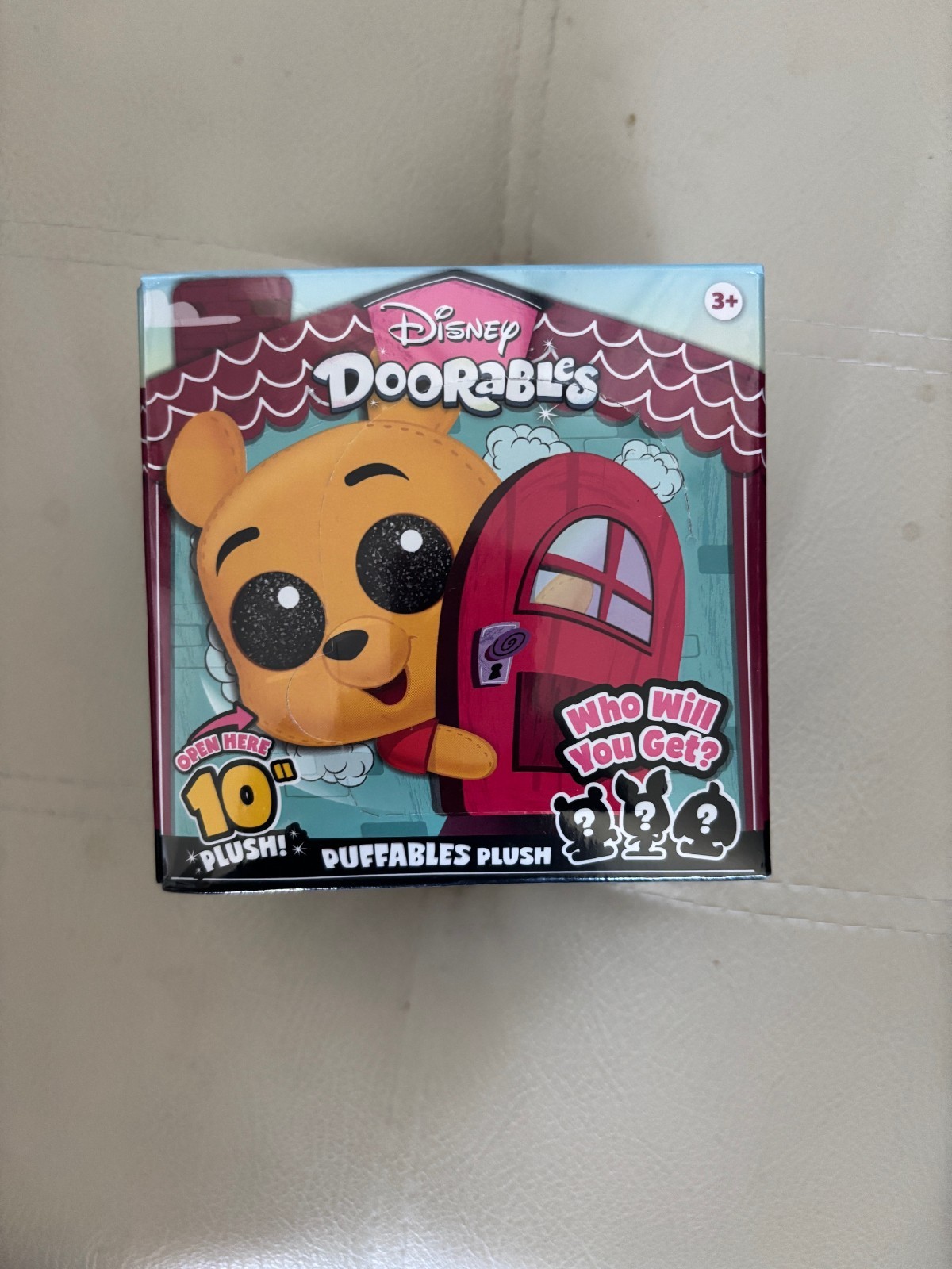 Disney Doorables Puffables Winnie The Pooh 10" Plush Who Will You Get NEW Sealed