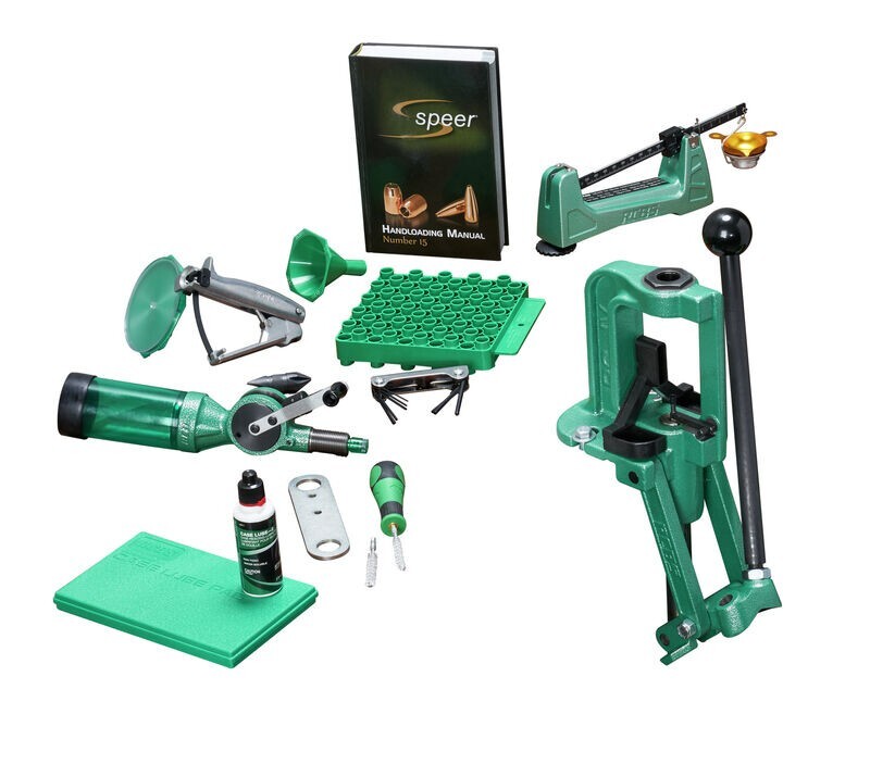 RCBS Rock Chucker Supreme Master Single Stage Reloading Kit, Multi-Caliber #9366