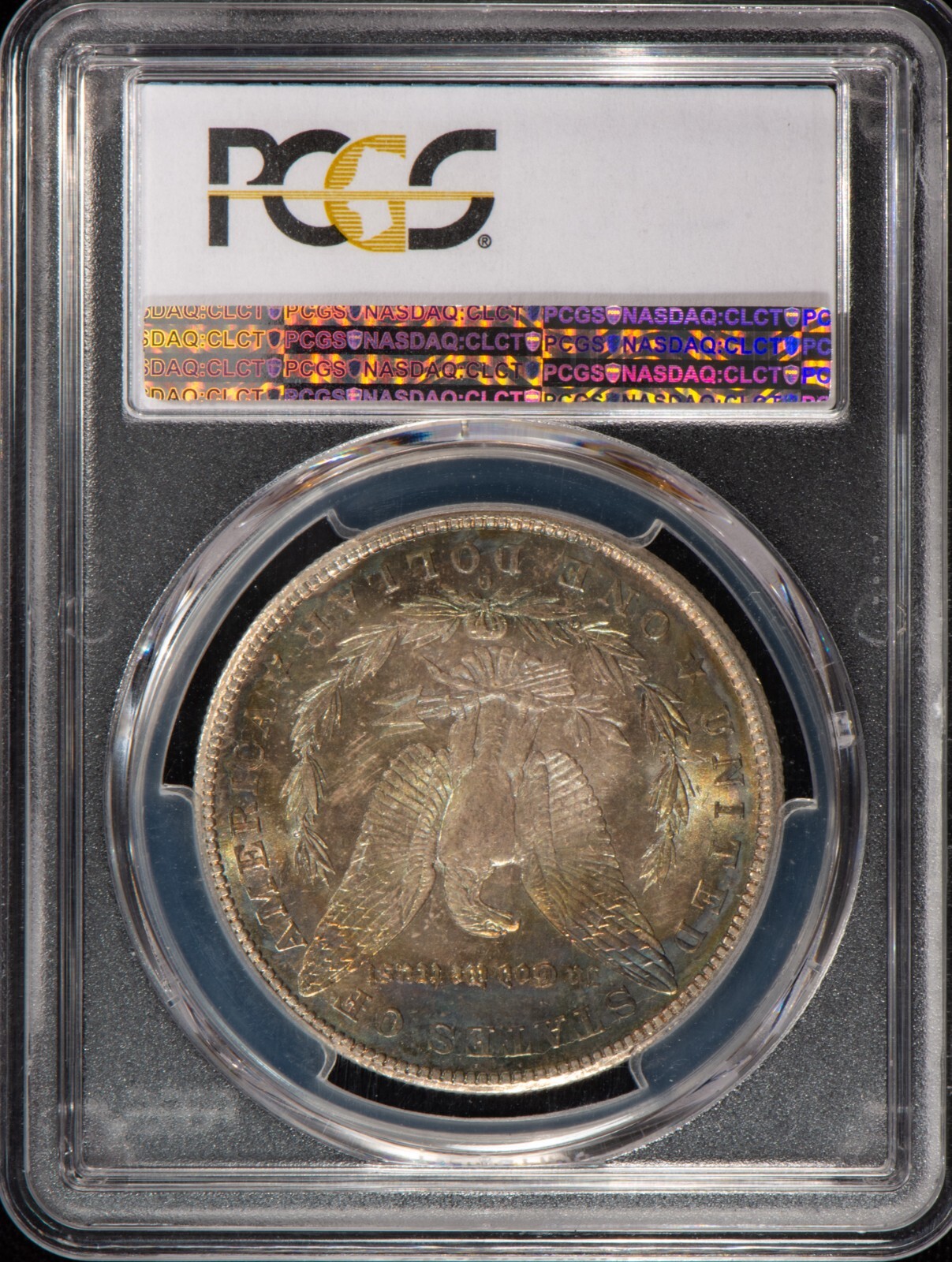 1904-O Morgan Silver Dollar MS 64 Full Reverse Toning