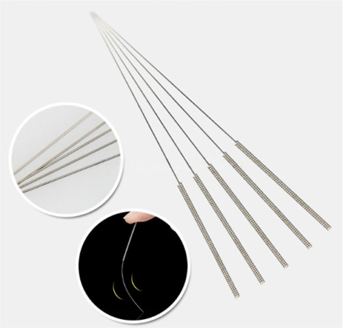 Single Use 100pcs/box Acupuncture TCM Needles Individua Pipe with One Guide Tube