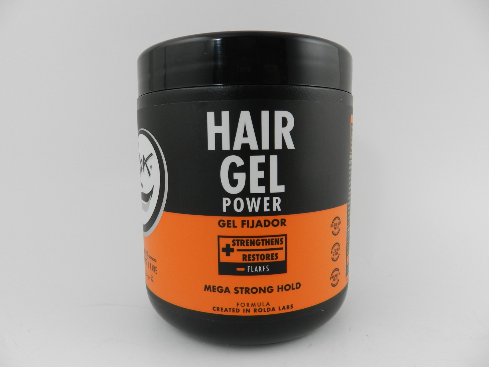 Rolda  Hair Gel Power  Mega Strong Hold 17.63 oz