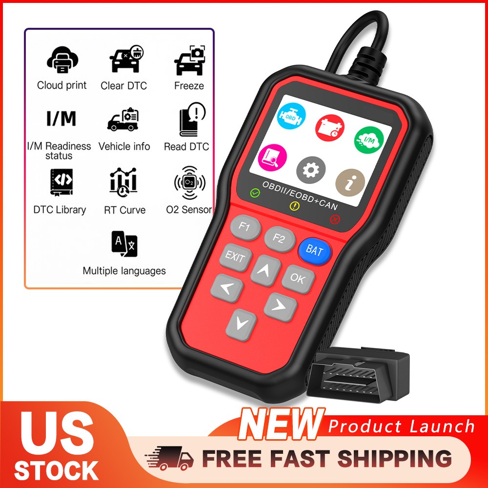 CHUSYYRAY YM319 Car OBD2 Scanner Code Reader Engine Fault Scanner CAN Diagnost