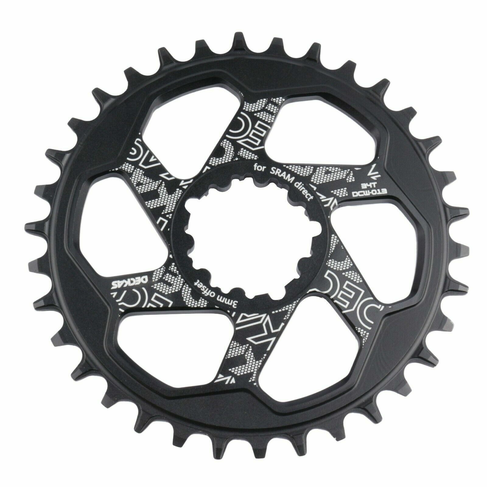 12 Speed MTB Direct Mount Chainring 3MM Offset For 30/32/34/36T Sram Crankset