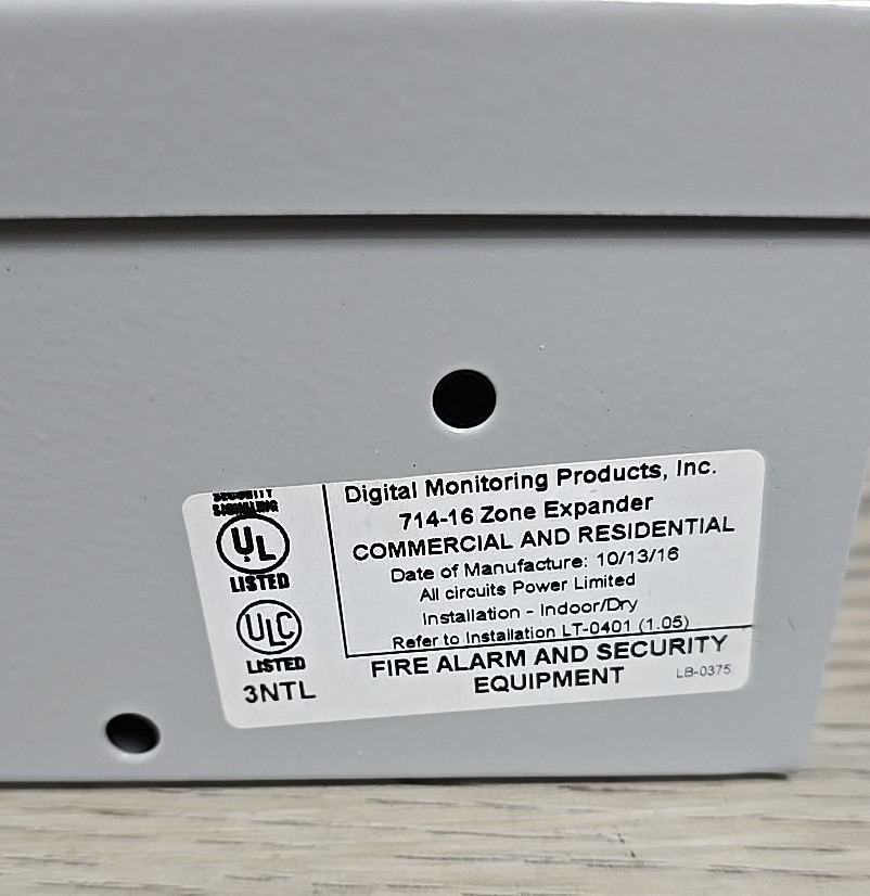 DMP 714-16 Zone Expander With 340 Gray Enclosure - Open Box