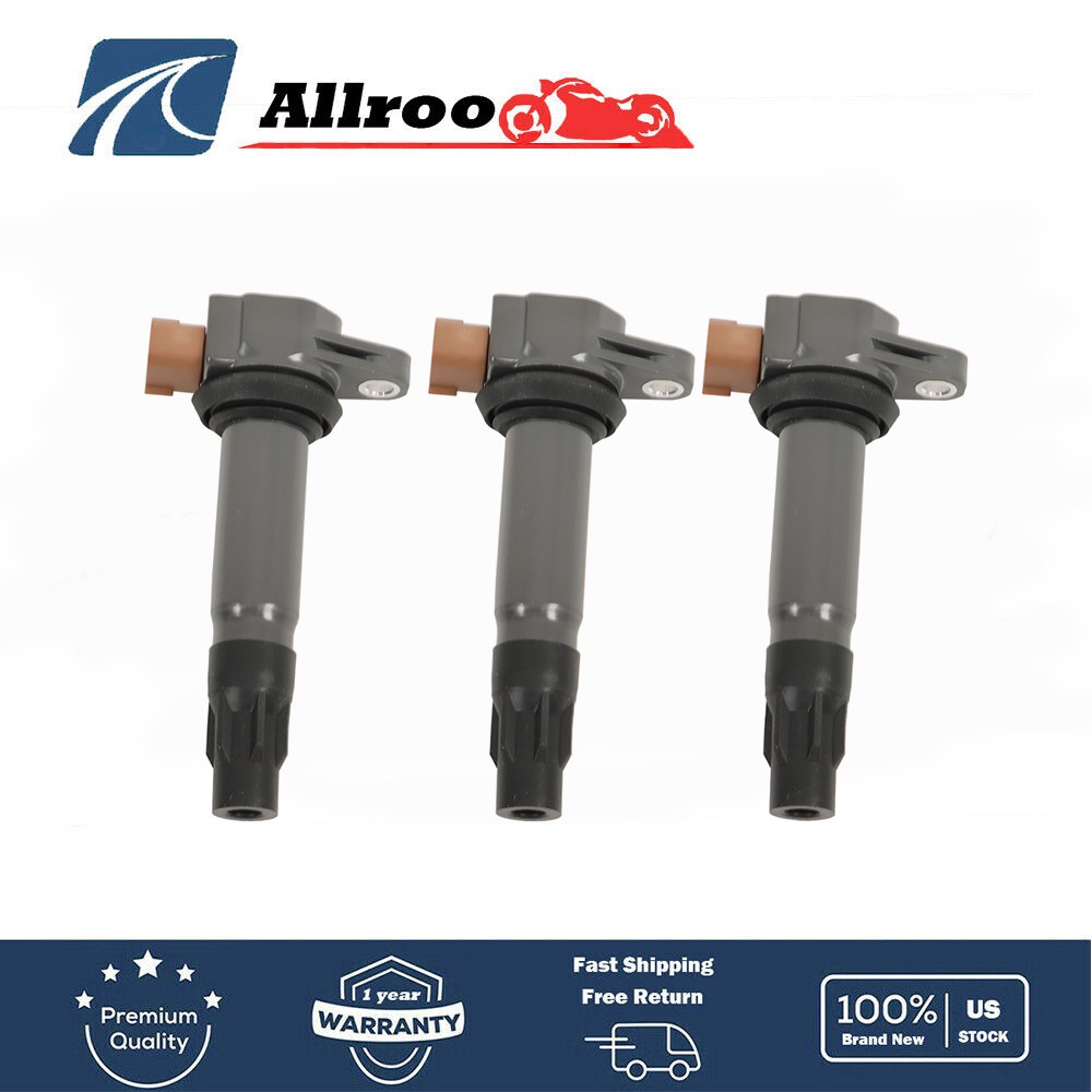3 PCS Ignition Coils For Sea-doo 300 GTX LTD Can-Am Maverick X3 420666141 USA
