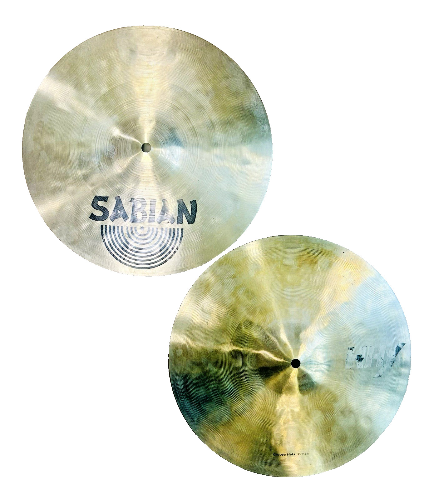 Sabian HHX Groove 14"/36cm Hi-Hat Cymbals (Pair)