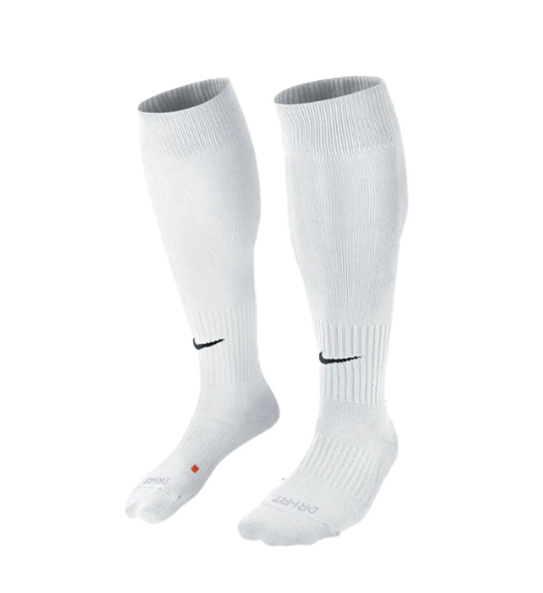 Nike Men's Football Soccer Socks Classic White SX5728-100 j