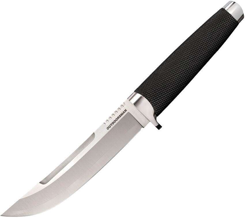 Cold Steel San Mai Outdoorsman Black Stainless Fixed Blade Knife w/ Sheath