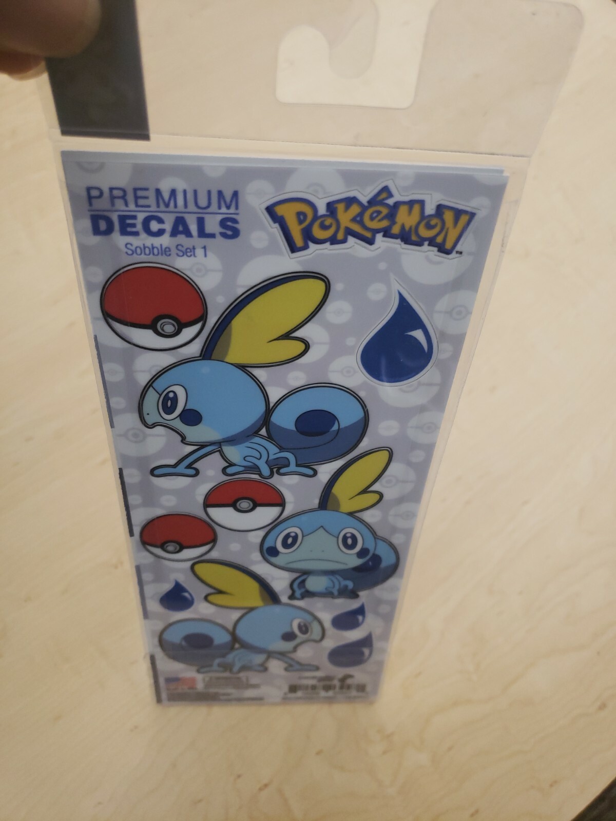 New. POKÉMON Premium Tech Decals Set – Sobble Set 1