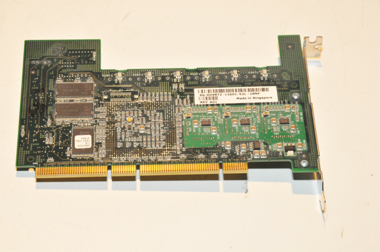 Dell D9872 / Adaptec AAR-2610SA 64MB 6 port SATA RAID Controller $30