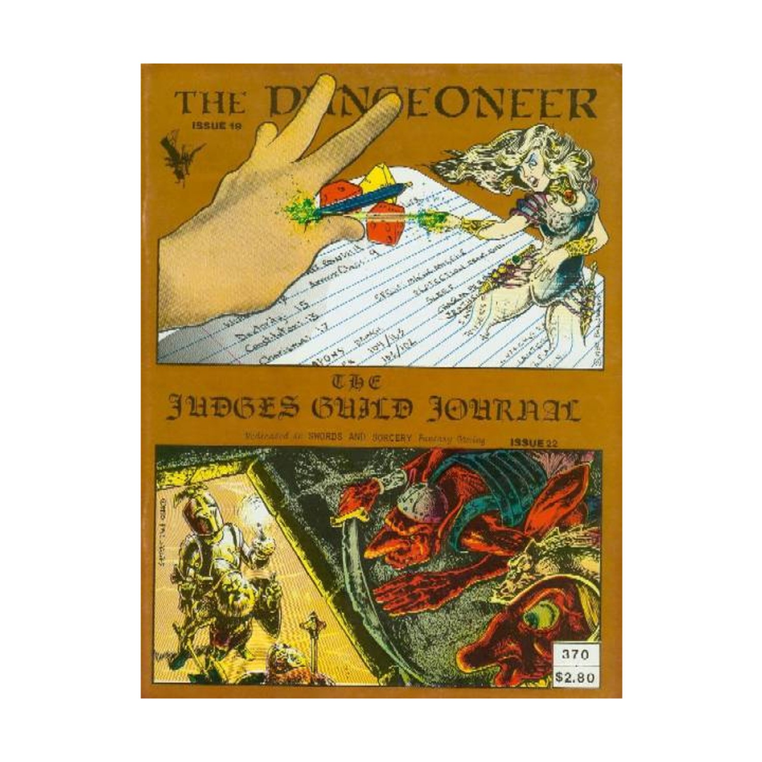 Judges Guild Journal #22/Dungeoneer #19 Mag VG