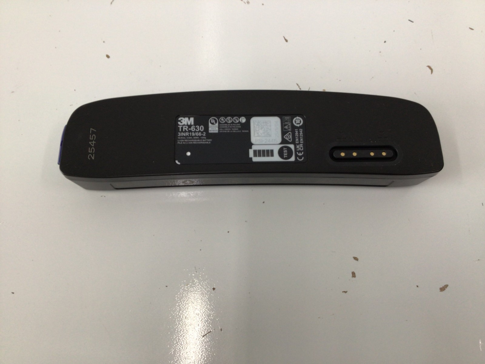 3M TR-630 Standard Battery: TR 600, Rechargeable, Lithium Ion, Std Battery