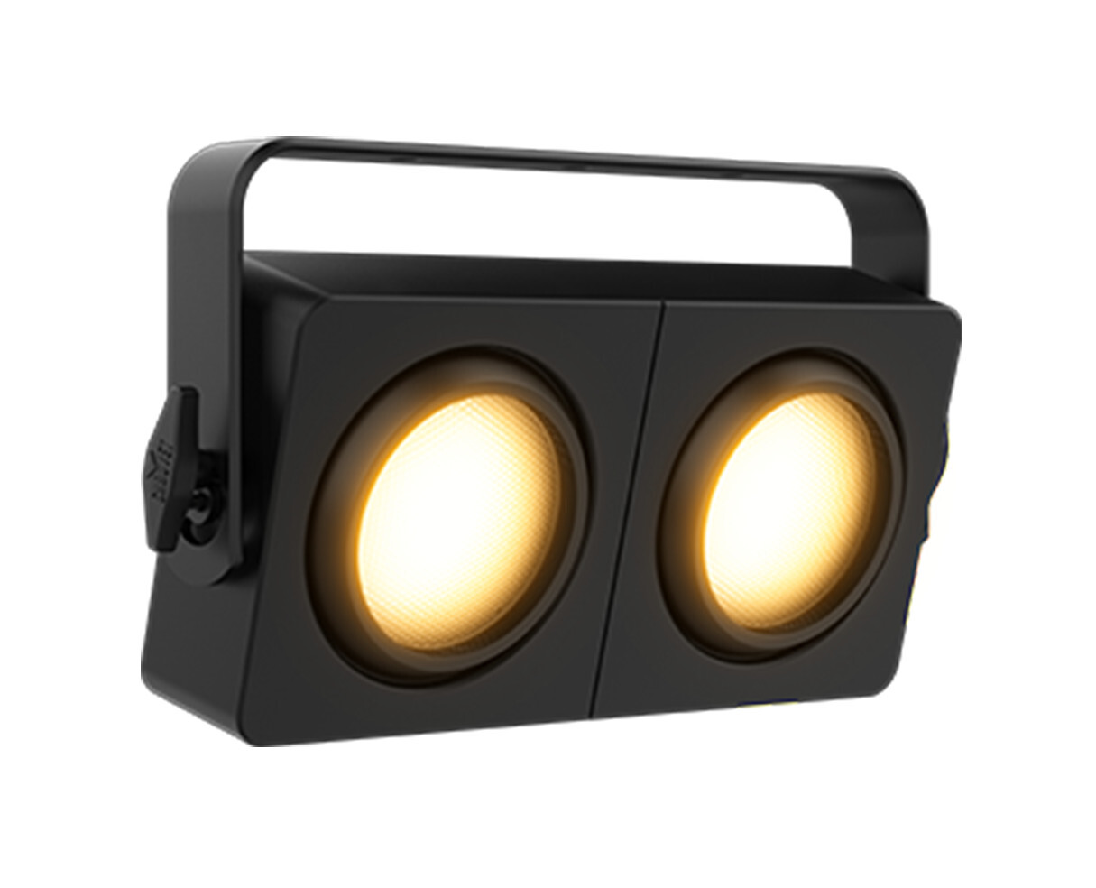 CHAUVET DJ Shocker P2 Dual Lens Dual Zone Blinder Penta-Color LEDs RGBA+WW
