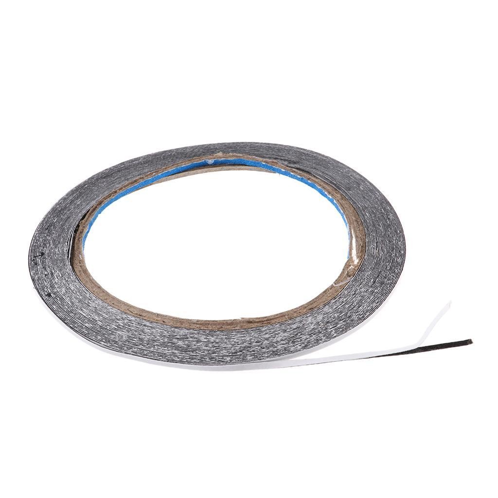 roll Feather Fletching Tape Glue Accessories Durable Black
