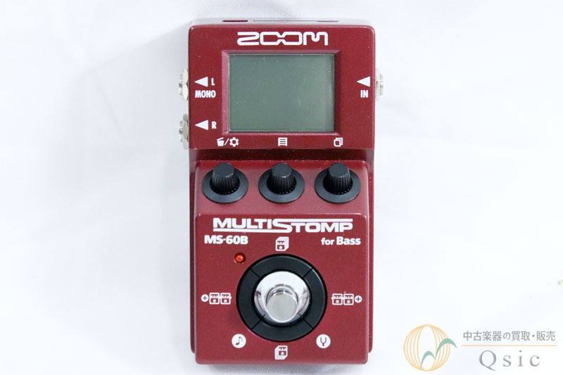 Zoom MS-60B Bass Multi-Effects Pedal Compact Used Full Sound Range Effects