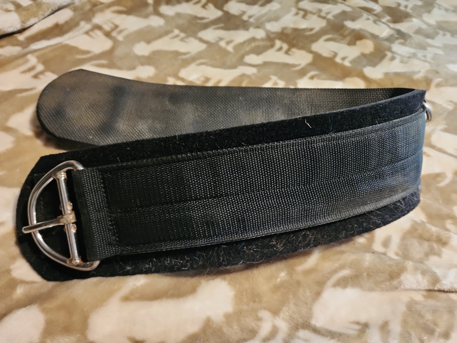 Triple E Western Neoprene Girth..black..34 Inch EUC