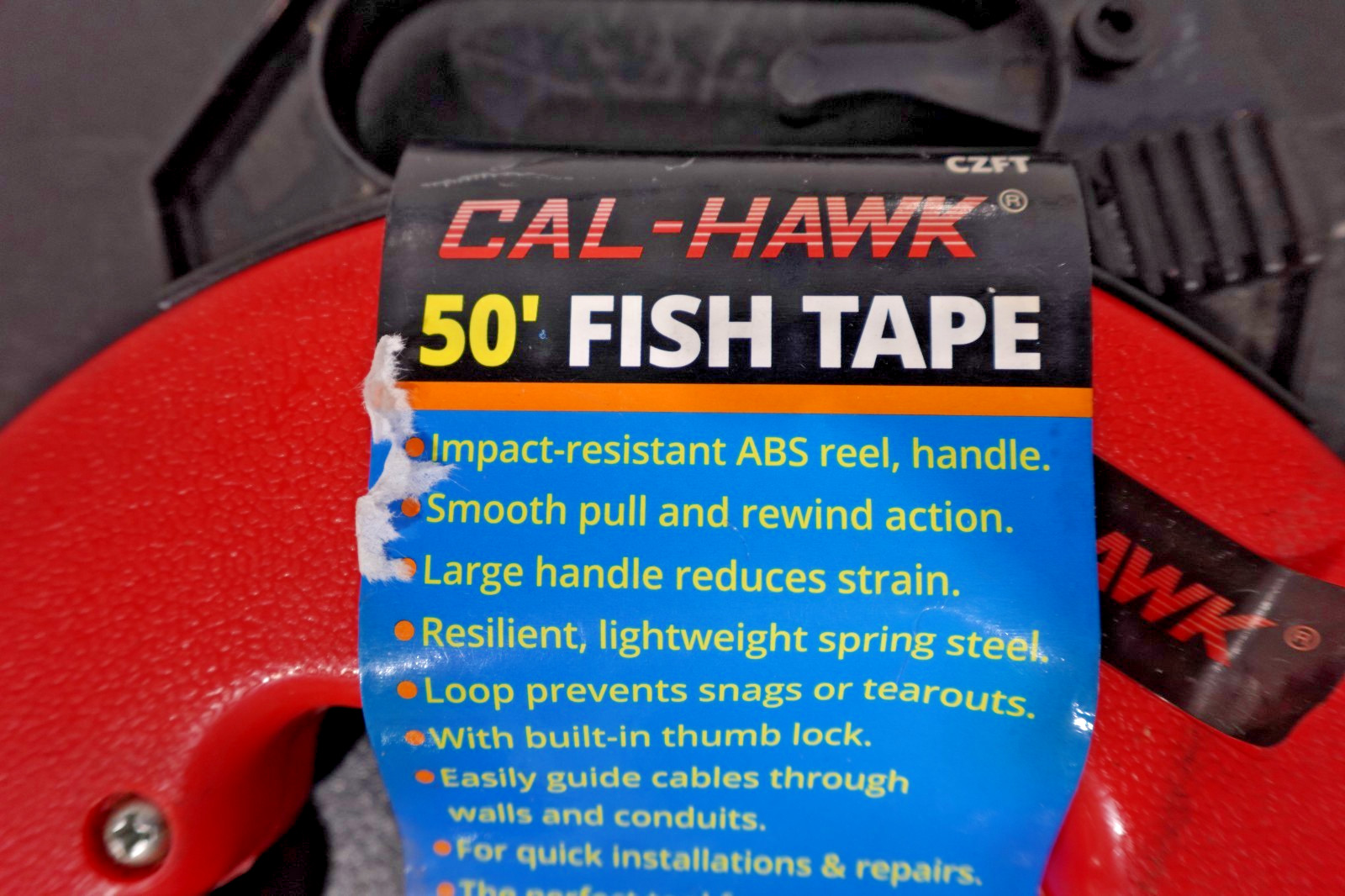 Cal-Hawk 50' Fish Tape