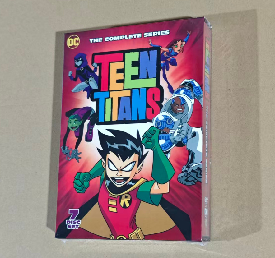 Teen Titans: the Complete Series (DVD, 7-Disc Box set) 7-Disc Collection NEW US