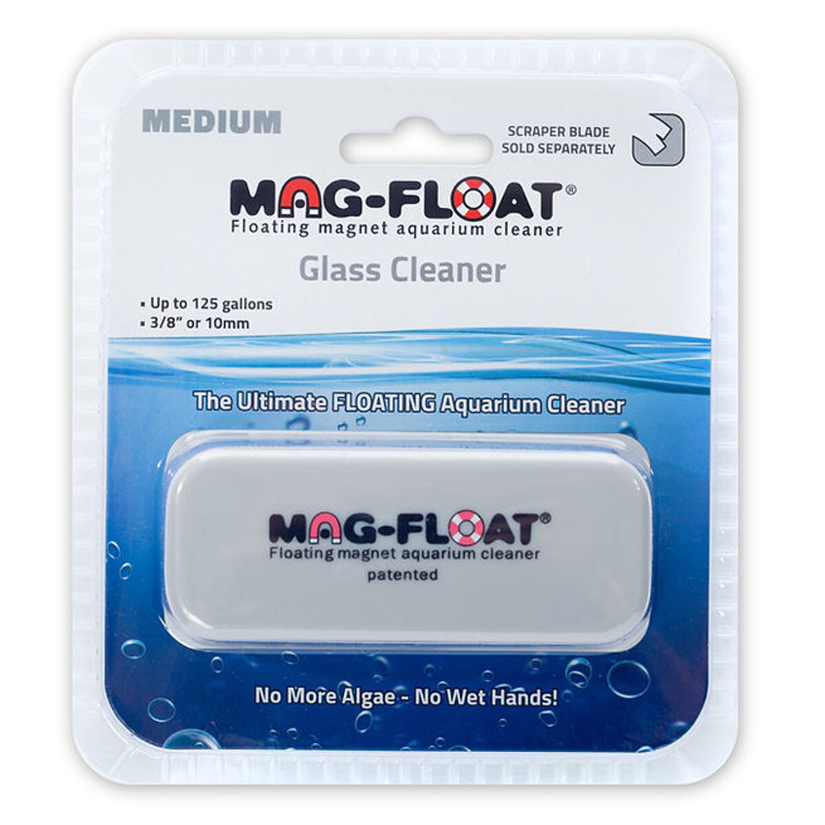 Mag-Float 125 Medium Floating Magnetic Glass Aquarium Cleaner