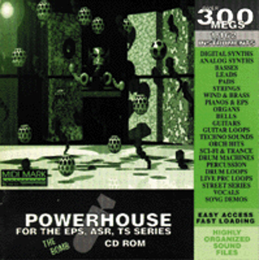 Ensoniq ASR-10, eps16, asrx  Pwr House CD-Rom Vol. 1 Powerhouse hip hop sounds
