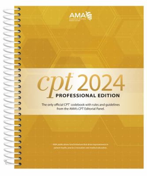 CPT Professional 2024 Paperback American Medical Association