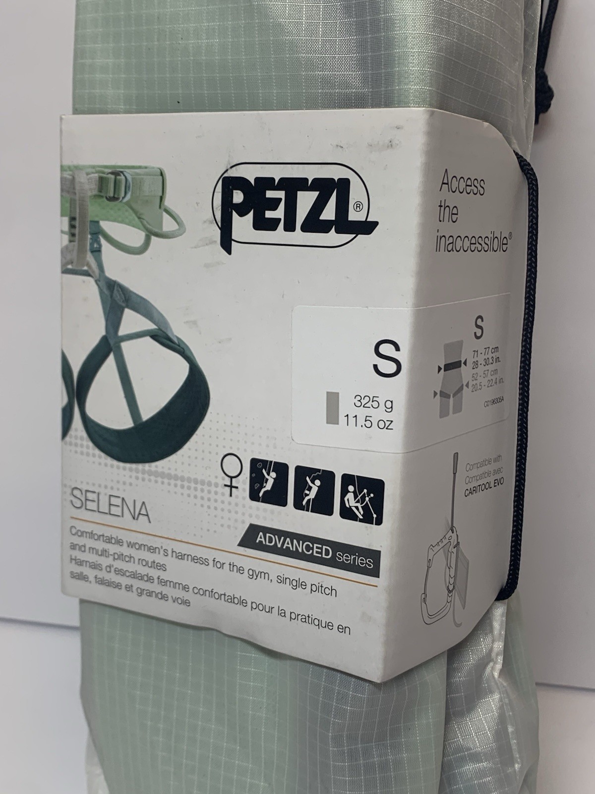 New PETZL Selena Climbing Harness ~ Mountain Bouldering Wall Gym, Women's SMALL